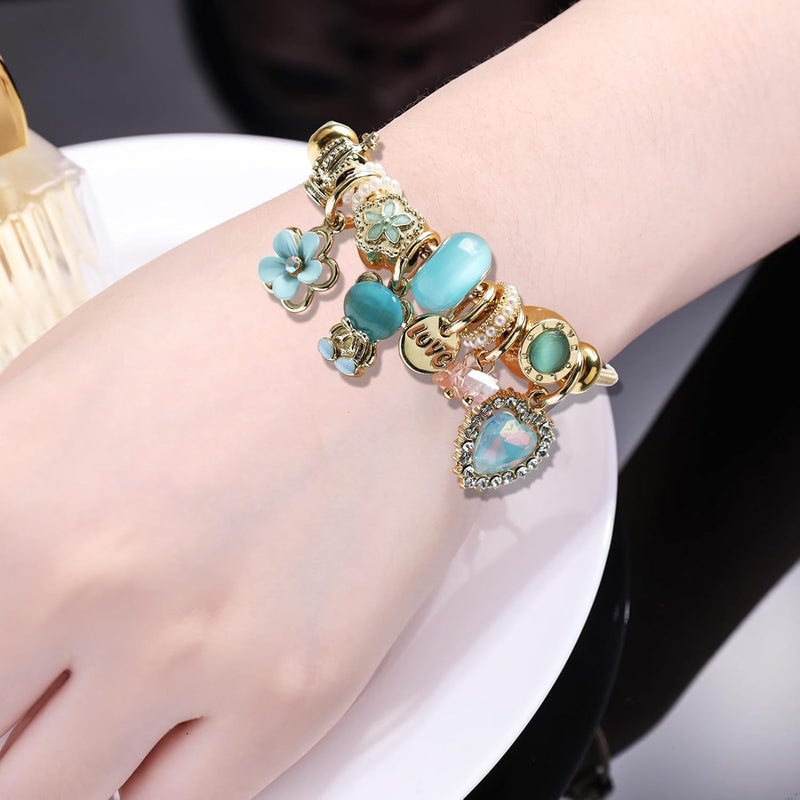 DS Charm Bracelets for teen girls exquisite cute cartoon friendship bracelet Gold Stainless Steel Bangle birthday Gift box Adjustable little girls kids jewelry holiday gifts - Image 5